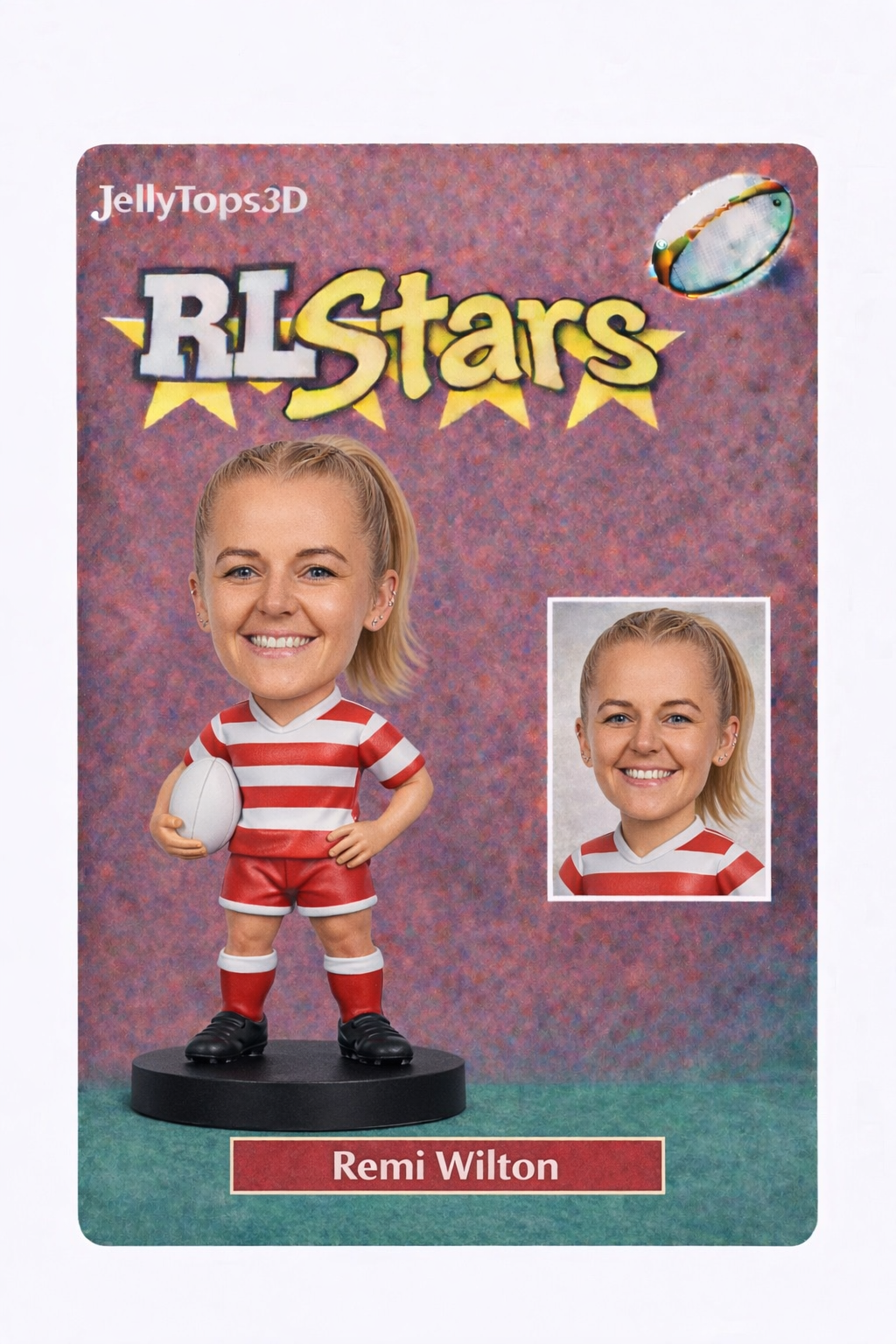 Remi Wilton Mini Rugby League Figure