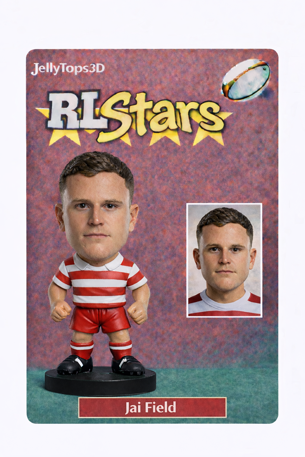 Jai Field Mini Rugby League Figure