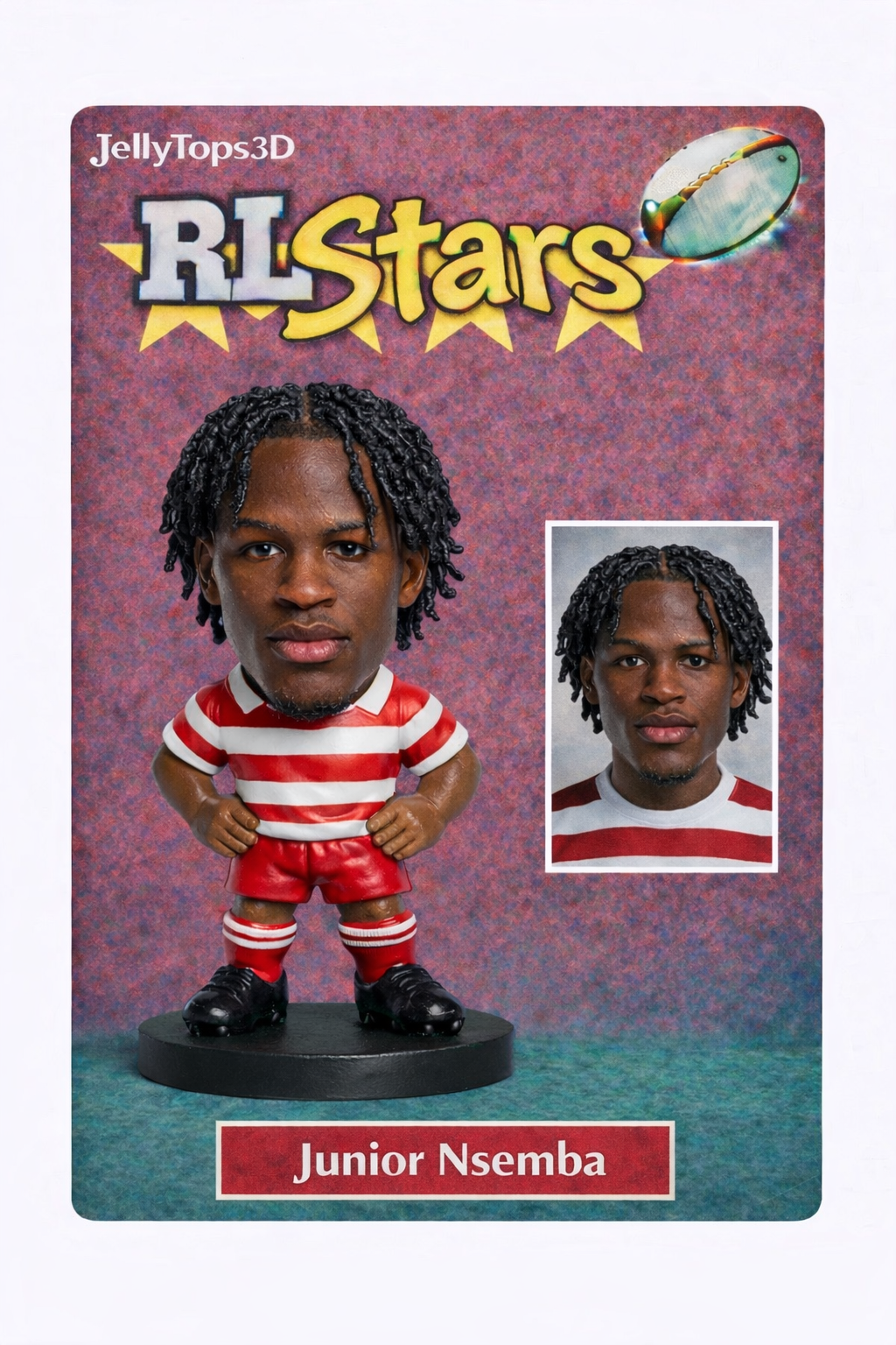 Junior Nsemba Mini Rugby League Figure